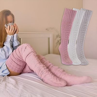 Șosete confortabile până la nivelul coapsei | SOCKLET