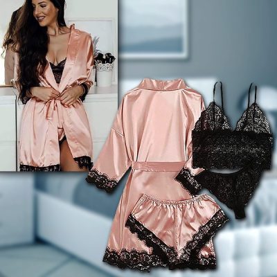 Set de dormit din 4 bucăți | LUXESET