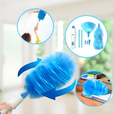 Perie electrică rotativă la 360° pentru curățarea prafului | DUSTER