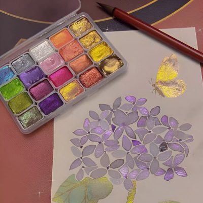 Set de acuarele cu 20 de culori | COLORLINKE