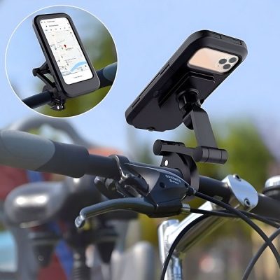 Suport universal impermeabil pentru telefon de bicicletă | BRACKZPHONE