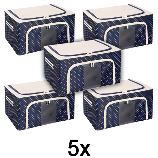5x Cutie de depozitare pentru dulapuri | STACKBOX